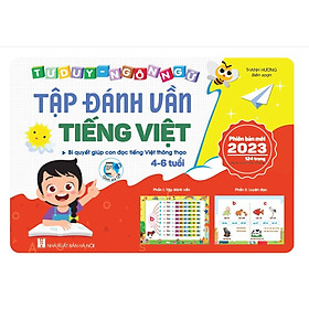 Hình ảnh Sách - Tập đánh vần Tiếng Việt (Bí quyết giúp con đọc tiếng Việt thông thạo 4-6 tuổi)