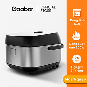 Mua Nồi cơm điện điện tử thông minh GR-S50D dung tích lớn 5L lòng nồi 1.8L nhiều chế độ nấu  hẹn giờ  chống dính cao cấp - Hàng chính hãng