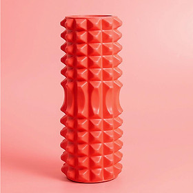 Hình ảnh Con Lăn Foam Roller Massage gai 33cm- Ống Lăn Dãn Cơ Tập Gym, Yoga, Thể Hình