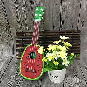 Đàn Ukulele Nhỏ Hình Quả Dưa Hấu Cho Trẻ Em