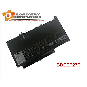 Pin Battery Dùng Cho Laptop Dell Latitude E7270 E7470 7CJRC Original 42Wh