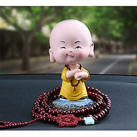Mua Tượng Chú Tiểu Trang Trí Vui Vẻ - Trang trí nhà cửa - Art House
