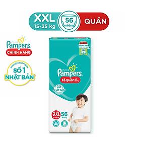 Tã Quần Pampers Giữ Dáng Mới Gói Cực Đại M74/XL62/XXL56/L68
