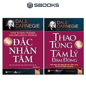 Sách Combo 2 Cuốn : Đắc Nhân Tâm + Thao Túng Tâm Lý Đám Đông - SBOOKS