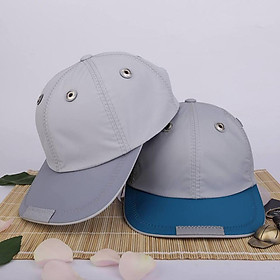 Combo 2 mũ lưỡi trai nón kết sơn vải dù 2 lớp thời trang nam nữ cao cấp