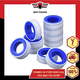 Mua Combo 10 cuộn keo lụa văn ren vòi nước   ren ống nước cao cấp