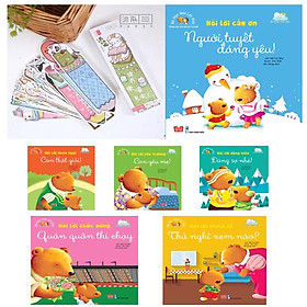 Sách Bé học nói lời hay (Combo 6 cuốn - Tặng kèm 01 bookmark cực đẹp)