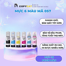 Mực in Epson mã 057 (CHÍNH HÃNG) dùng cho máy L8050, L18050