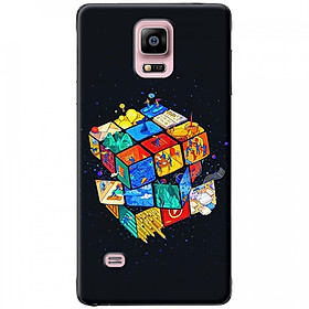 Ốp lưng dành cho Samsung Note 4 mẫu Rubik