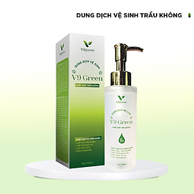 Dung Dịch Vệ Sinh V9Queen, Kết Hợp Trầu Không Nano Bạc Giảm Viêm Ngứa