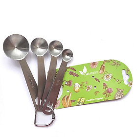 Mua Bộ 4 thìa đong inox cao cấp Viethealthy