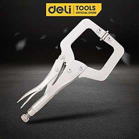 Kìm Kẹp Chữ C Deli Tools Cao Cấp - Hỗ Trợ Cố Định, Giữ Chặt Các Vật Liệu Một Cách Nhanh Chóng, Tiện Lợi Hơn - DL20011