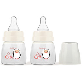Combo 2 Bình Sữa PP Agi - (Giao màu ngẫu nhiên)