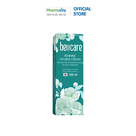 Kem vệ sinh phụ nữ  dưỡng ẩm BeUCare Ferminine Hygiene Cream - Antibac terial & moisturizing (Chai 100ml)