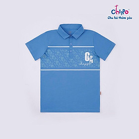 Áo Polo Chippo cho bé trai chất liệu 100% Cotton áo thun sơ mi đi học cho