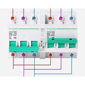 Mua Cầu dao đổi nguồn 3P 380V/63A Shaiankadq chuyển mạch nhanh không gây mất điện dạng cơ độ bền cao