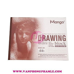 Tập vẽ A3 Mango TVA3 - DR độ dày 120g/m2