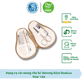 Bộ dụng cụ cắt làm móng hình quả lê Haakaa