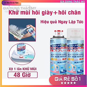 Bình Xịt Khử Mùi Hôi Chân Xịt Khử Mùi Giày Dép Dung Tích 260 ml