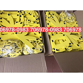 Mua Bộ chữ xốp nỉ (dùng cho trường học hội nghị các cuộc họp