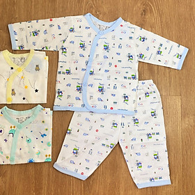 COMBO 3 Bộ quần áo sơ sinh cotton J