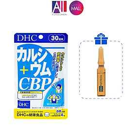 Viên uống bổ sung canxi DHC calcium + cbp TẶNG Ampoule chống lão hóa Martiderm (Nhập khẩu)