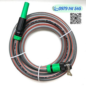 Mua Bộ Vòi Xịt Nước Tưới Cây  Rửa Xe Nhựa Cao Cấp Kèm Dây Φ14/19 (Kết Cấu 3-5 Lớp Chống Gập  Chống Xoắn) Và Phụ Kiện Chất Lượng Cao