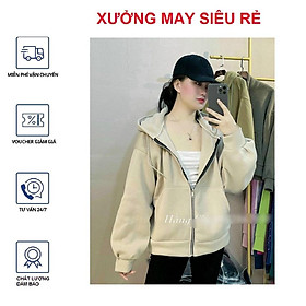 Áo khoác chống nắng cho nữ dây kéo trơn cực chất thời trang-A872 - RÊU NHẠT