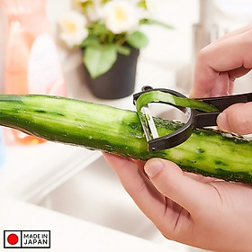 Dụng cụ bào vỏ lưỡi thép Echo Metal loại cán thẳng hàng Made in Japan