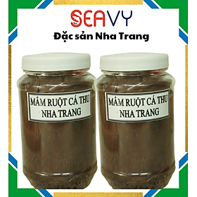 Hình ảnh Đặc Sản Nha Trang - Mắm Ruột Cá Thu Ngừ Hương Vị Truyền Thống Seavy Hộp 500g