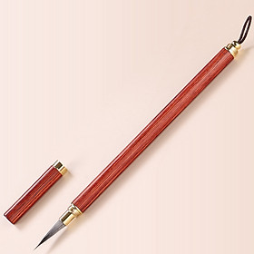 Bút lông cao cấp tiểu khải cán gỗ hương đàn