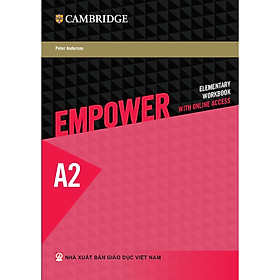 Empower A2 Elementary Workbook with Online Access