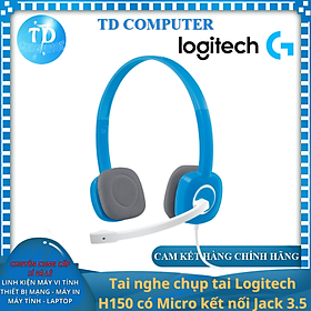 Mua Tai nghe chụp tai Logitech H150 có Micro kết nối Jack 3.5 - Hàng chính hãng