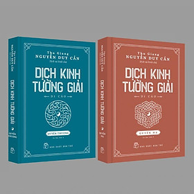 [Download Sách] Dịch Kinh Tường Giải (Di Cảo): Thượng – Hạ (trọn bộ 2 quyển) _BOOKCITY