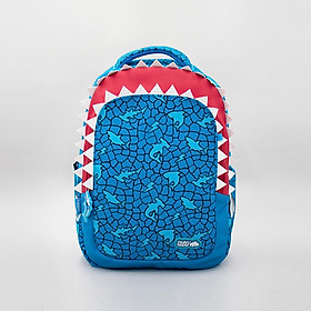 Ba lô cleverhippo easy go - shark cage bs0108/blue