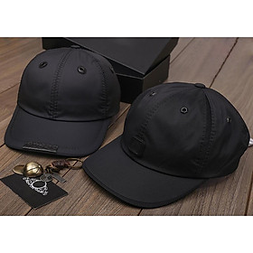 Combo 2 mũ lưỡi trai nón kết sơn vải dù 2 lớp thời trang nam nữ cao cấp