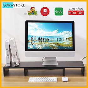 Mua COMBO 03 Kệ Để Màn Hình Đa Chức Năng  Dễ Dàng Điều Chỉnh Kích Thước Từ 80 đến 120cm  Màu Đen