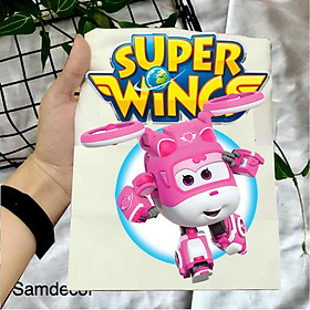 Áo Thun Đội Bay Siêu Đẳng Supper Wings Cho Bé Trai Bé Gái Đủ Size