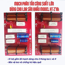 Combo 02 mạch phân tần công suất lớn dùng cho Loa Sân Khấu. Phân định tần, Bảo vệ loa và chống hú hiệu quả.