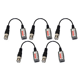 Mua Bộ 5 Video Balun Camera HD 2 MP Chất Lượng Cao  Giữ Chặt Dây Cáp Bằng Vít