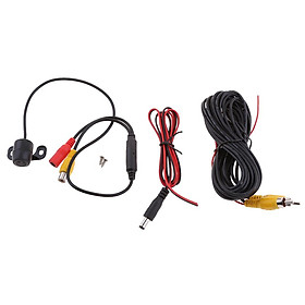Car Rear View Small Butterfly Reverse Camera Waterproof CMOS 170 ° 6M Cable
