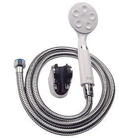 Mua Bộ tay dây sen siêu tăng áp nhựa ABS trắng Eurolife EL-116SH