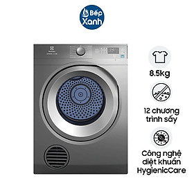 Máy Sấy Thông Hơi Electrolux 8.5 Kg Eds854N3Sb – Sấy Nhanh 40 Phút