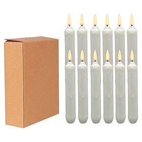 12Pcs Flameless Candles Candle Taper Candles Decorations