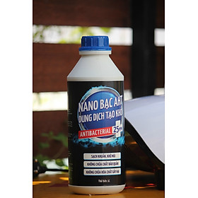 Mua Dung dịch Nano bạc AHT - 1L - dùng cho máy phun khói diệt khuẩn khử mùi
