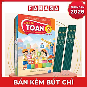 Sách Giáo Khoa Bộ Lớp 2 - Tích Hợp Phát Triển Năng Lực Số - Sách Bài Tập (Bộ 11 Cuốn) (Phiên Bản 2026) - Kèm 10 Bút Chì