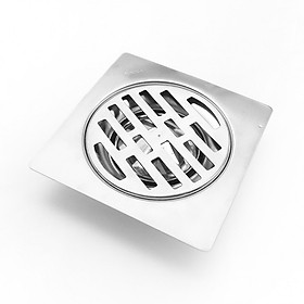 Mua Hộp ga thoát sàn Inox 304 cao cấp Yamato 15 x 15 phi 90 YLR01
