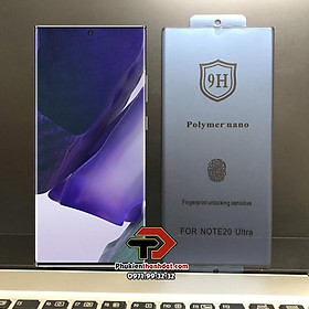 Tấm dán Polyme Nano chống vân full màn hình dành cho SamSung Galaxy Note 20 Ultra