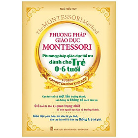 Phương pháp giáo dục montessori - phương pháp giáo dục tối ưu dành cho trẻ 0-6 tuổi