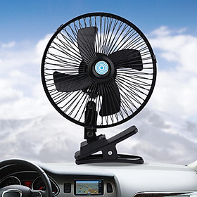 Car   Fan with  Adjustable Low Noise Strong  Desk Fan Summer Cooling Fan for Car Truck Vehicle